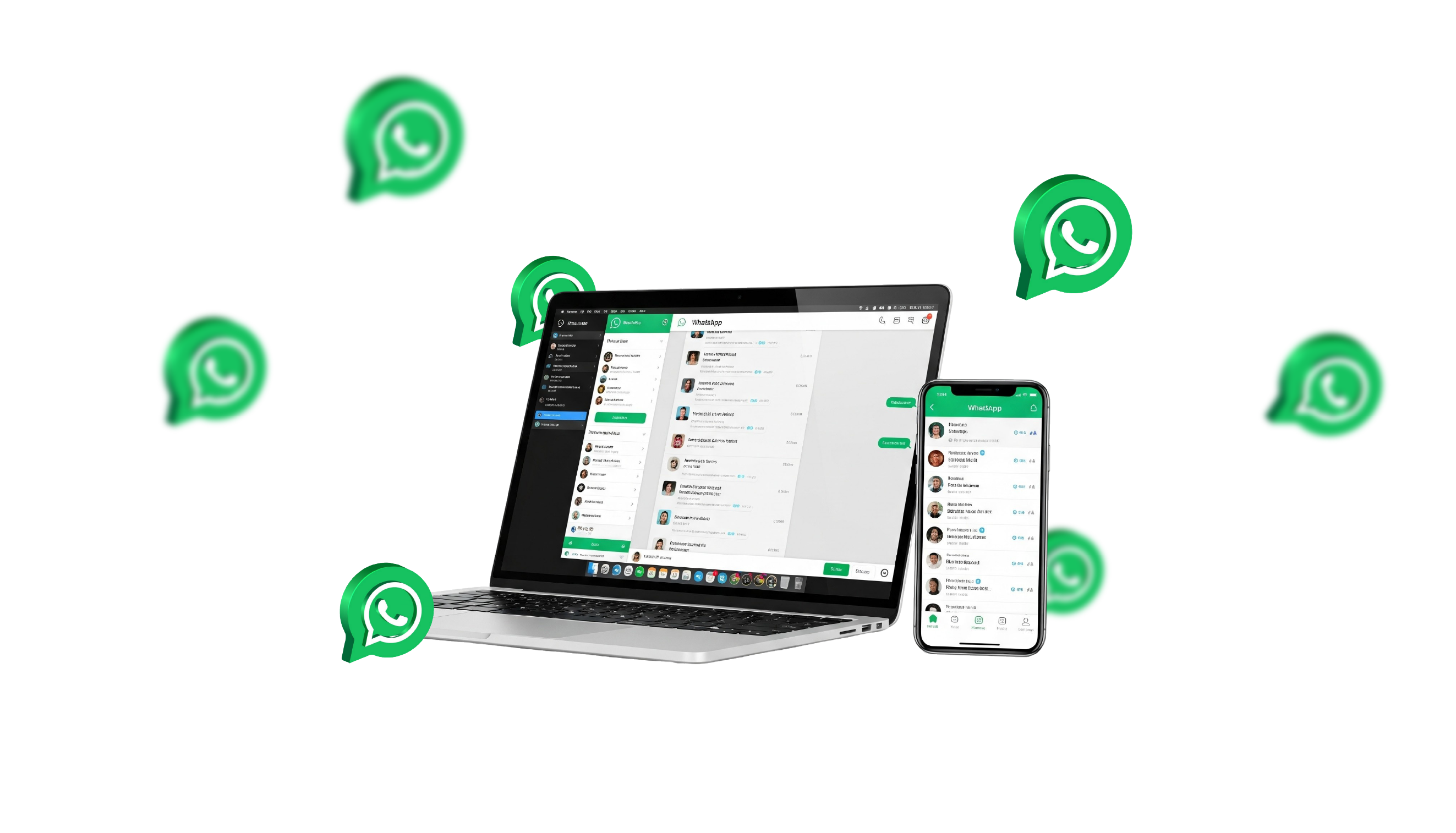 WhatsApp mockup