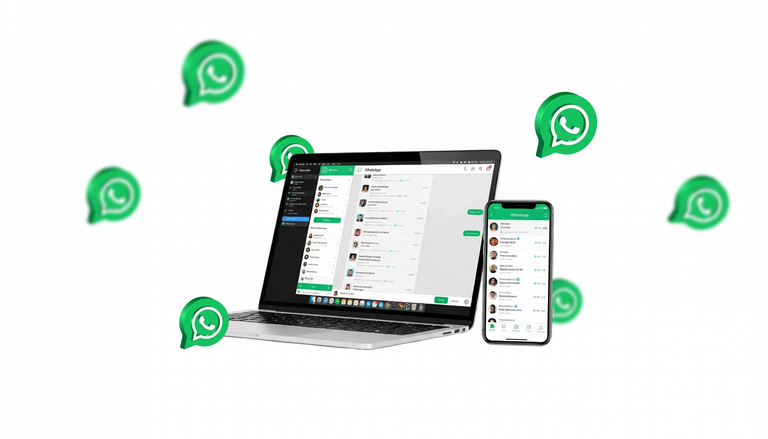 WhatsApp mockup